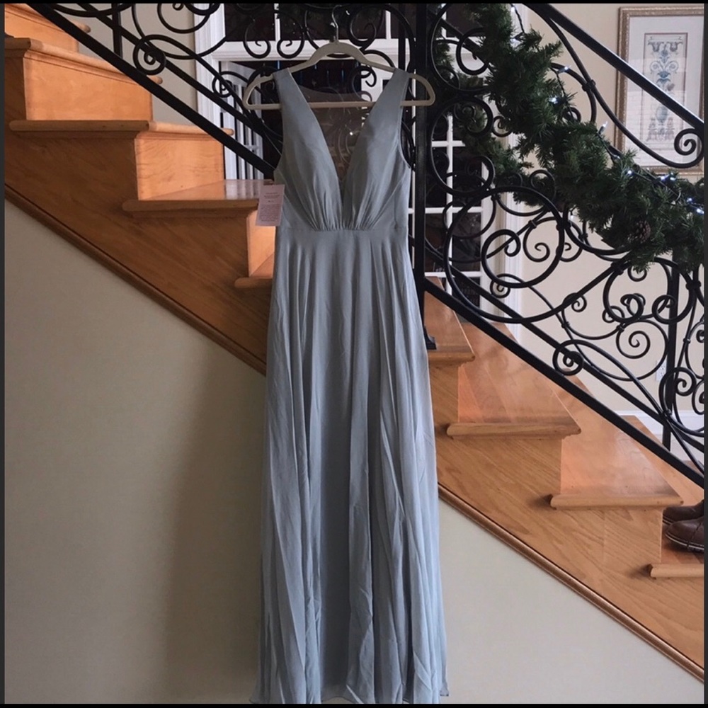 Jenny Yoo Collection Dress Sz 2 pale mint NWT